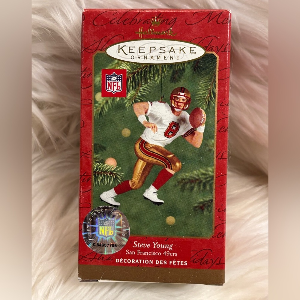 2001 Steve Young San Francisco 49ers Hallmark Keepsake Ornament